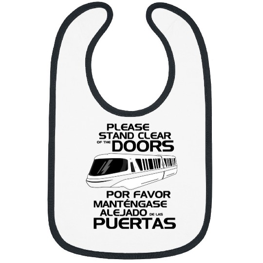 Please Stand Clear - Monorail Disney - Bibs