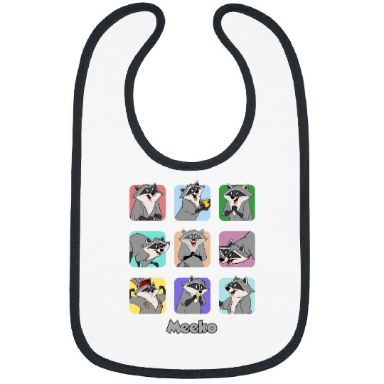 Disney Meeko Moods Pocahontas Characters Bibs