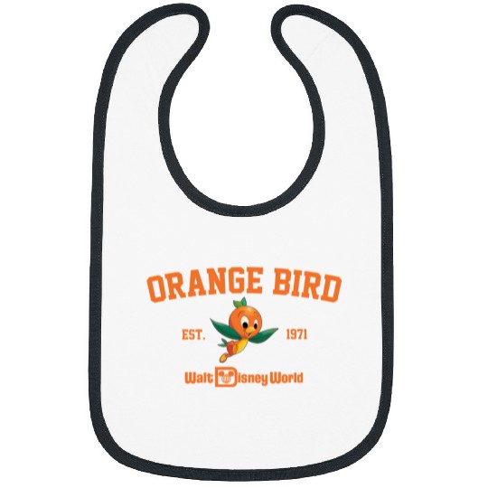 Disney Orange Bird Epcot Bibs, Orange Bird Est 1971 Bibs