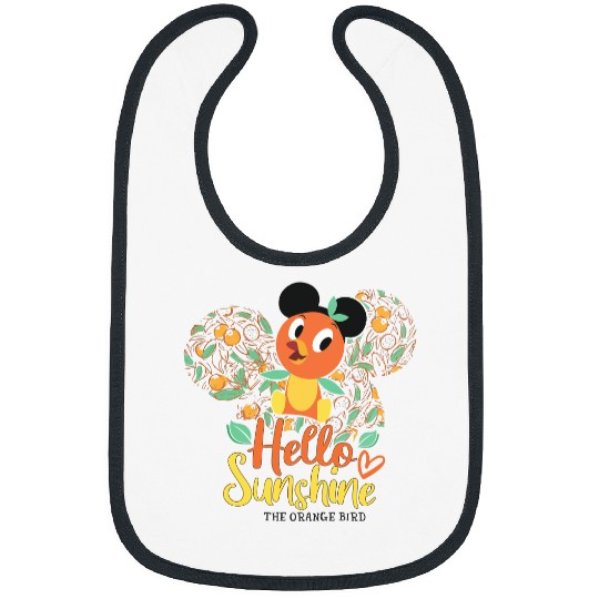 Vintage Disney Orange Bird Bibs, Hello Sunshine Bibs, Disney Bird Bibs, Epcot Festival 2023 Bibs, Disney Epcot Bibs