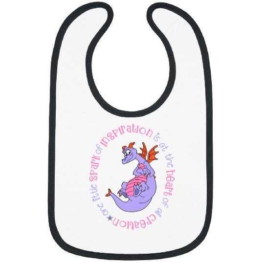 Figment Bibs, Cute Colorful Disney Bibs, Disney Bibs, Disney World Bibs