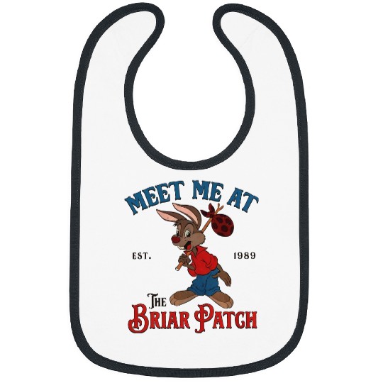 Disney Splash Mountain Vintage Bibs, Meet Me At The Briar Patch Bibs