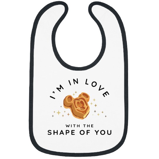 I'm In Love With The Shape Of You Bibs | Mickey Waffle | Disney Snacks