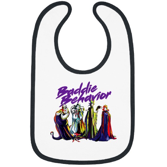 Disney Villains Baddie Behavior Bibs