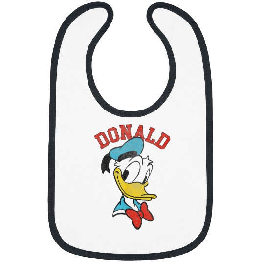 Vintage Donald Duck Comfort Colors Bibs, Disneyworld Bibs