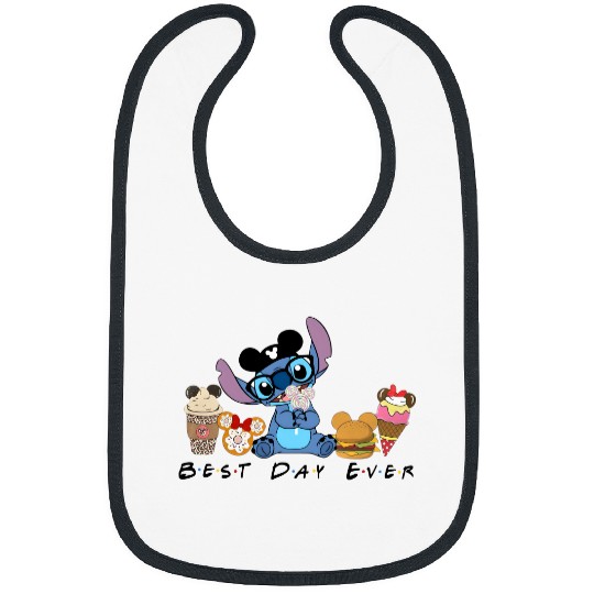 Best Day Ever Bibs, Disney Stitch Bibs, Disney Matching Bibs