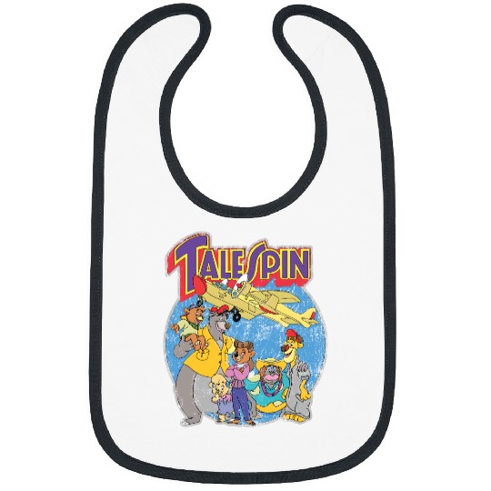 Disney's TaleSpin Graphic Bibs Main Cast Poster Bibs