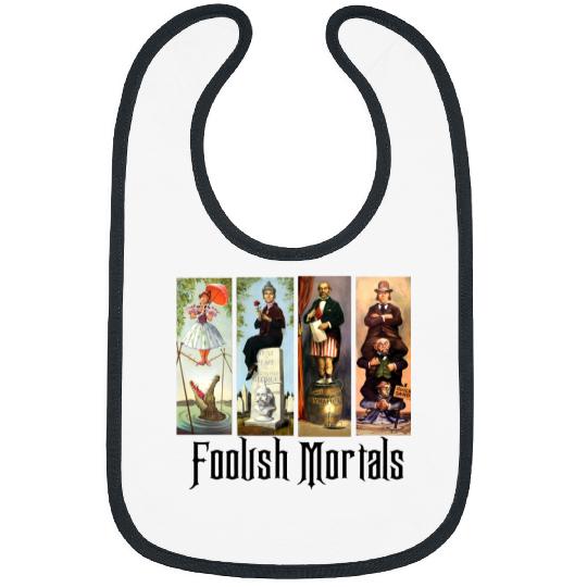 foolish mortals crop top, disney haunted mansion Flowy Cropped Tees