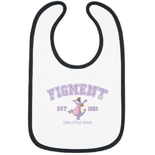 Vintage Figment Bibs, Figment est 1983 Bibs, Disneyland Bibs, Epcot Bibs