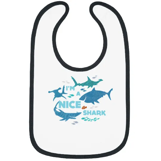 Nemo Shark Bibs, Bruce Nemo Bibs, Nemo Bibs, Finding Nemo Bibs, Disneyland Bibs