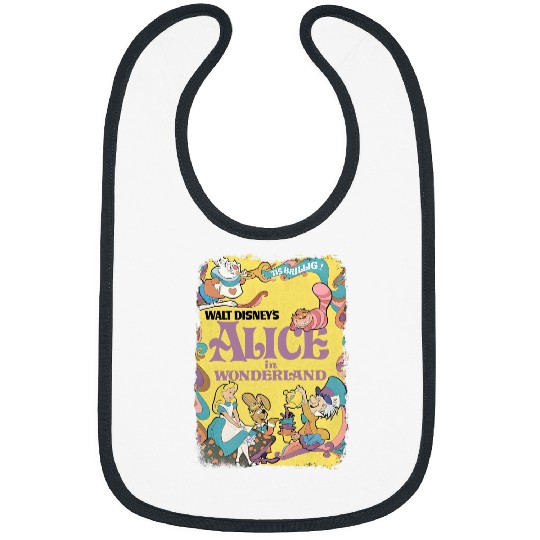 Alice in Wonderland Bibs, Disney Princess Bibs, Disney Bibs,