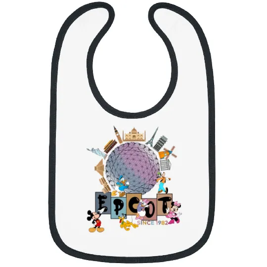 Disney Epcot Bibs, Epcot Matching Bibs, Epcot Family