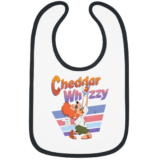 Retro Bobby Cheddar Whizzy Bibs / A Goofy Movie Disney Bibs