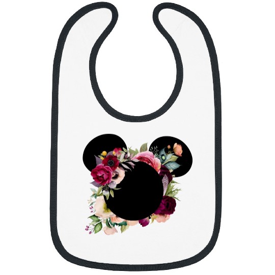 glitter disney Bibs, womens disney Bibs, flower garden festival, mommy and me disney Bibs, floral disney Bibs, girls disney 2023