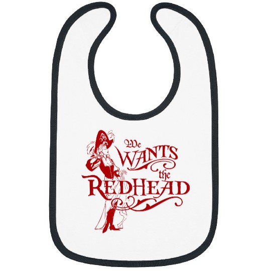 We Wants The Redhead Bibs, Bibs, Bibs, Disney Cruise Bibs, Disney Pirates Bibs, Disney Pirates of Caribbean Bibs, Mickey