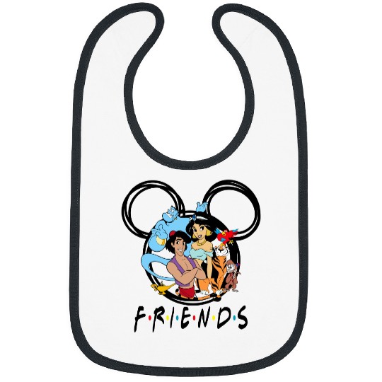 Aladdin Friends Bibs, Aladdin Bibs, Disney World Bibs, Disneyland Bibs