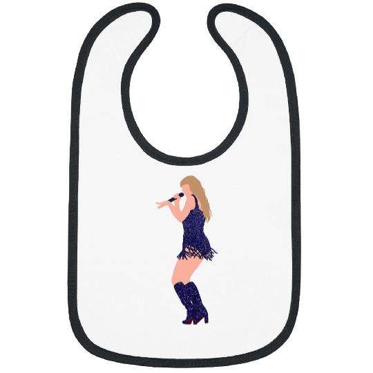 taylorswift midnights eras tour bejewled dance art Bibs