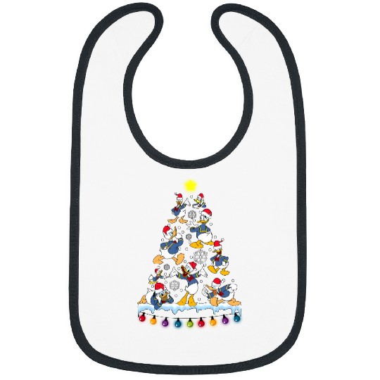 Disney Donald Duck Christmas Tree Bibs, Mickey's Very Merry Christmas