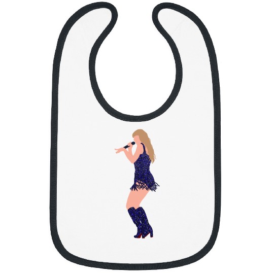 taylorswift midnights eras tour bejewled dance art Bibs