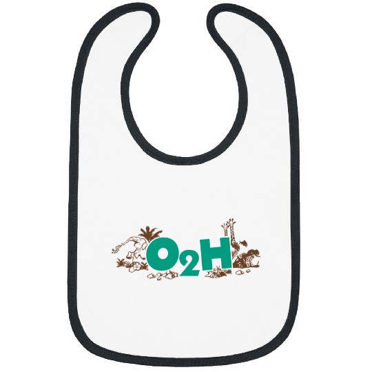 Back Side of Water Bibs O2H Jungle Cruise Disneyland Bibs Unisex