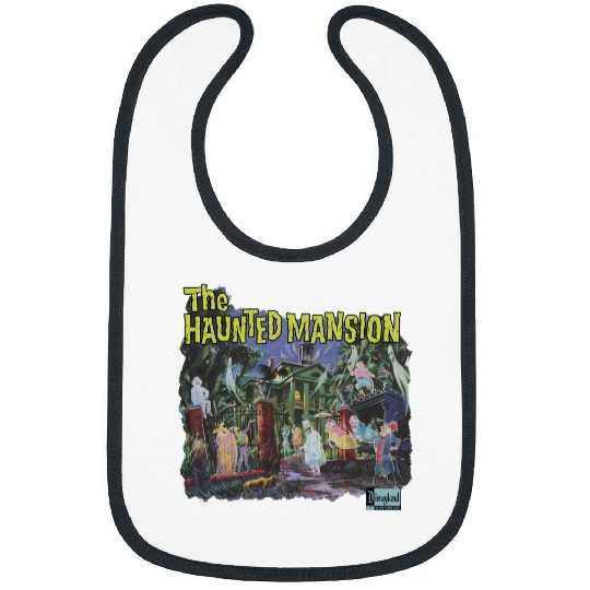 Vintage Haunted Mansion Bibs, Disneyland Haunted Mansion Bibs