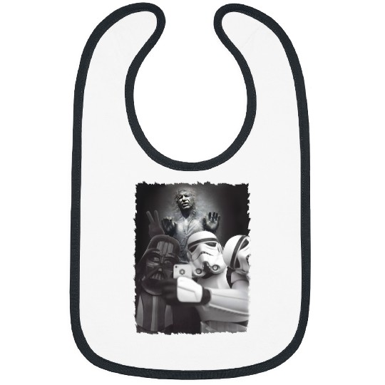 Darth Vader Stormtrooper Han Solo Selfie 2023 Bibs Disney Trip 2023 Bibs