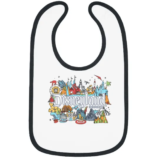 Discover Disneyland Resort Bibs, Disneyland Bibs,Disneyland Family Bibs