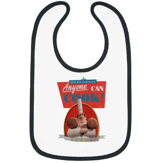 Disney Pixar Ratatouille Remy Little Chef Anyone Can Cook Bibs