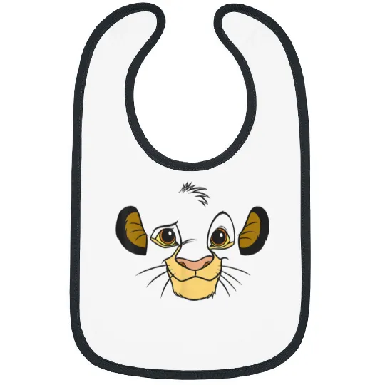 Disney Lion King Simba Face Halloween Bibs