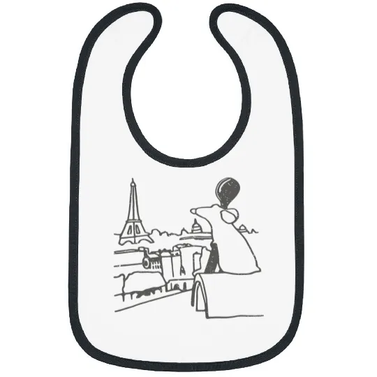 Vintage Ratatouille Bibs, Disney  Color Bibs, Chef Remy Bibs