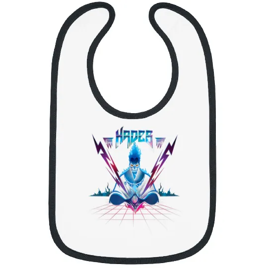 Disney Villains Hades 90s Rock Band Bibs