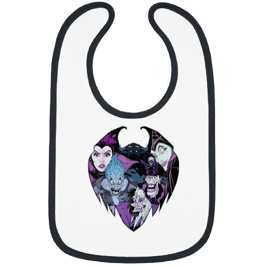 Discover Disney Villains Evil Crew Bibs