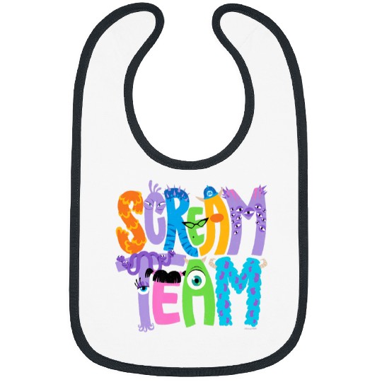 Disney and Pixars Monsters Inc Scream Team Hallo Bibs