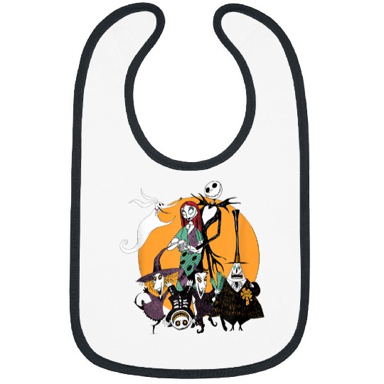 Discover Disney The Nightmare Before Christmas All Togeth Bibs