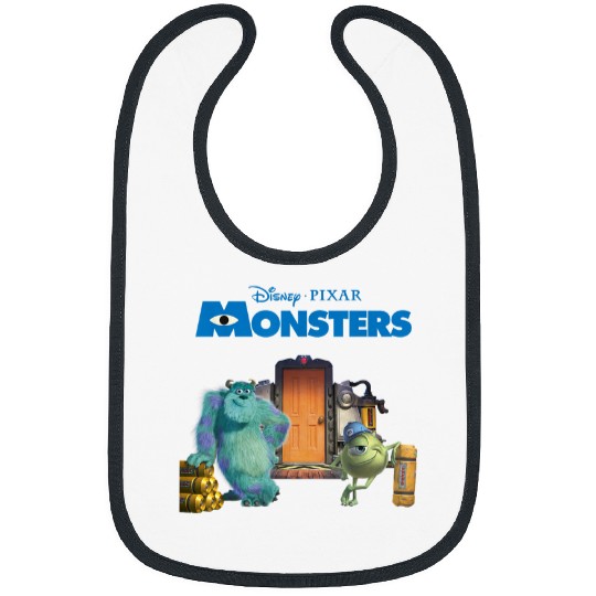 Disney Monsters Inc Scream Factory Graphic T 202 Bibs