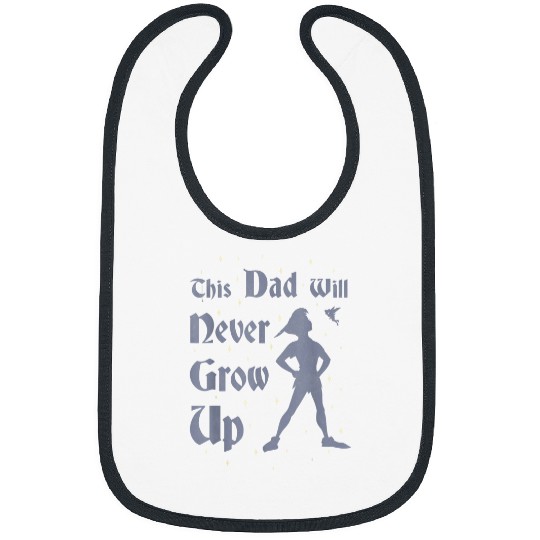 Discover Disney Peter Pan This Dad Will Never Grow Up Gra Bibs