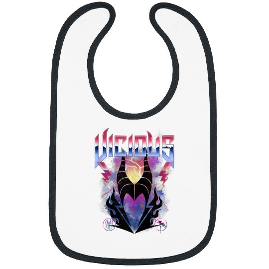 Disney Villains Maleficent Vicious Rock Portrait Bibs