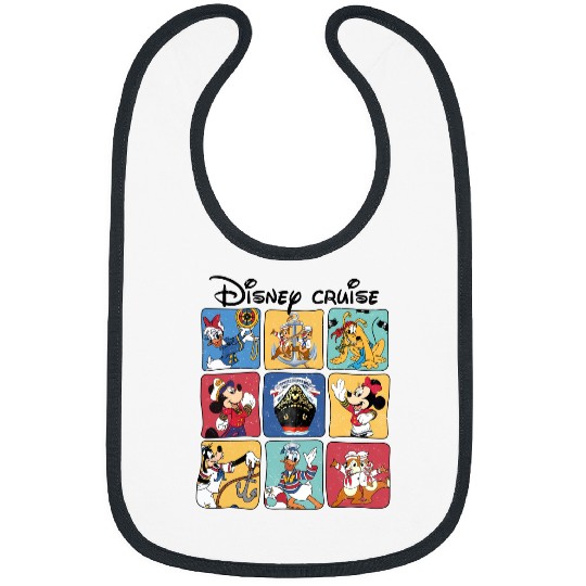Disney Cruise Bibs, Disney Family Matching Cruise Bibs, Disney Cruise Vacation Bibs