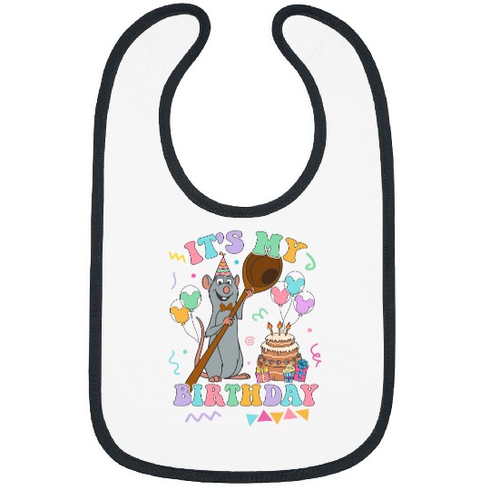 Ratatouille Remy It's My Birthday Bibs Disney Family Matching Bibs