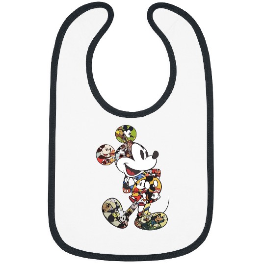 Discover Mickey Mouse Vintage Scene Me Bibs Disney Mickey