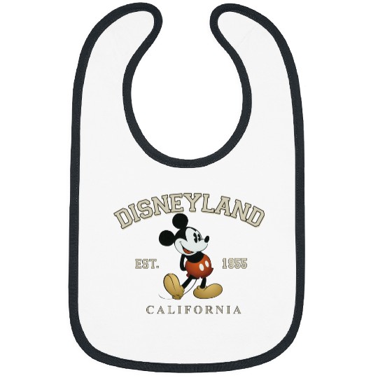 Vintage Disneyland Est 1955 Bibs, Retro Mickey Mouse  Bibs, Minnie Mouse Bibs, Disney Family Trip