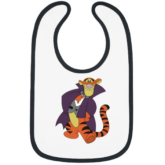 Disney's Tigger as Dracula Halloween Costume Adult  Unisex Heavy Cotton Bibs / Graphic Bibs - Kid sizes available upon request