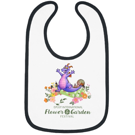 Vintage Disney Epcot Figment Color Bibs