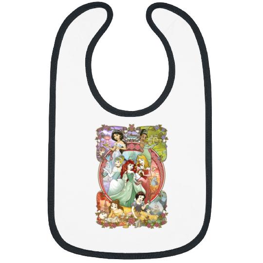 Disney Princess Bibs, Disneyworld Bibs, Disneyland Bibs