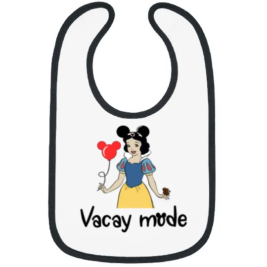 Snow White Bibs, Snow White Princess Bibs, Disney Snow White Bibs, Cute Disney Princess Bibs