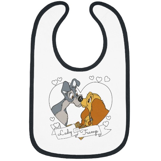 Disney Lady And The Tramp Bibs, Disney Couple Bibs , Animal Kingdom Bibs, Disney Bibs, Disney World Bibs, Magic Kingdom Bibs
