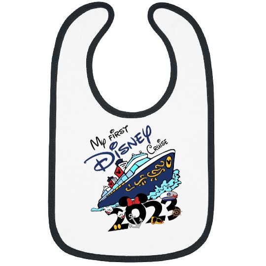 My First Disney Cruise Bibs, 2023 Ship
