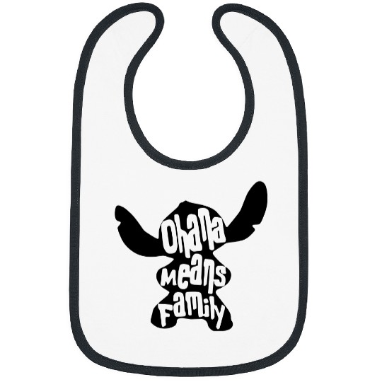 Ohana Means Family Bibs, Disney Vacation Bibs, Disney Trip Bibs, Disney Gift Bibs