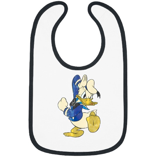 Disney Ducktales Donald Duck Bibs, Donald Vintage Retro 90s Style Bibs