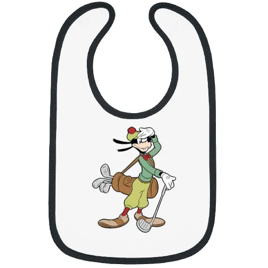 Goofy Golfing Bibs, Golf Bibs,  Golf Lover Bibs, Golf Player Gift, Disney Bibs, Disney Goofy Bibs